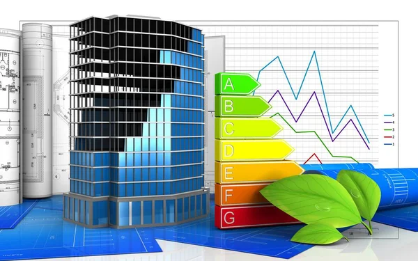 bina inşaat ofis çizimi