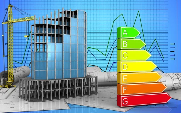 Modern yapı gösteren resim