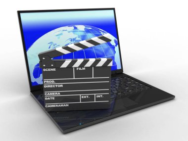 dizüstü bilgisayar çizimi