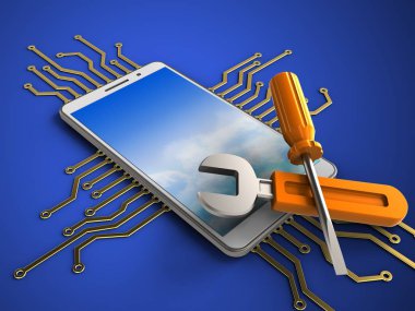  Beyaz telefon resmi 