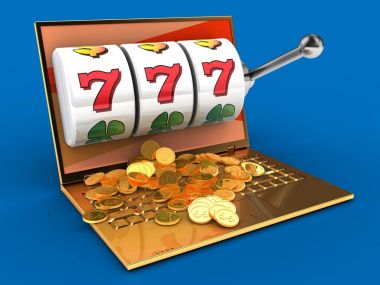 Altın bilgisayar çizimi 