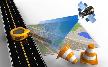  ölçü aracı ile harita gösterimi