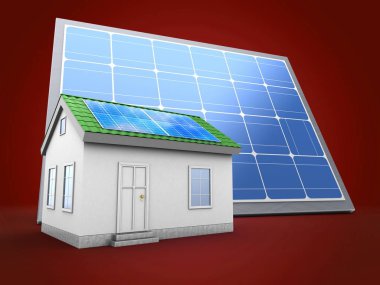  resimde güneş paneli 