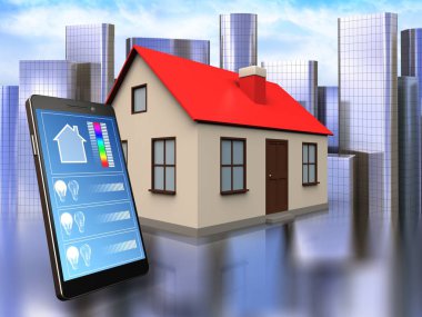 ev telefonu uygulaması ile