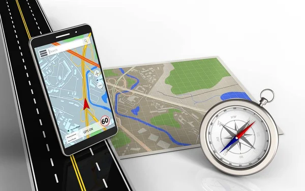 cep telefonu ile harita gösterimi