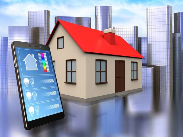 ev telefonu uygulaması ile