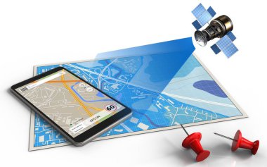 mavi harita gösterimi