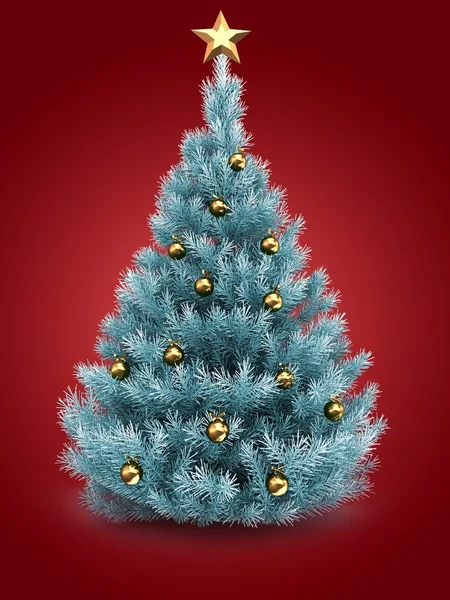 Illustration av julgran — Stockfoto