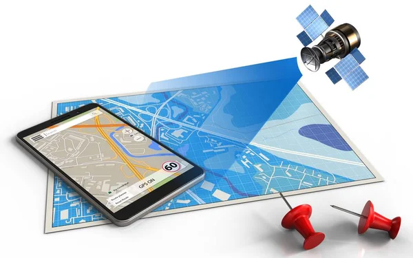 mavi harita gösterimi