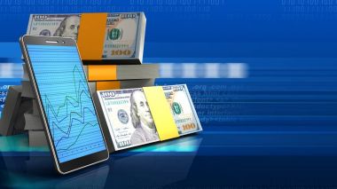 dolar yığını çizimi