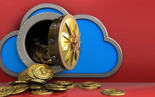 bulut bitcoin ile gösteren resim 