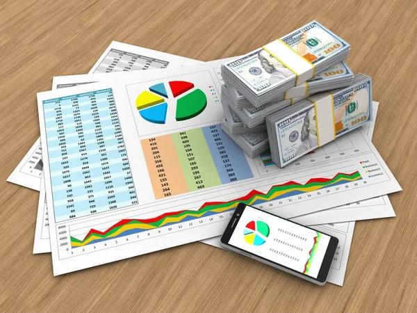 illüstrasyon iş belgelerinin