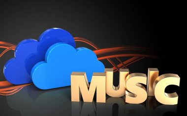 bulutlar üzerinde arka plan resmi