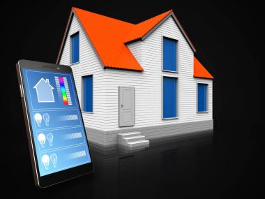 ev telefonu uygulaması ile