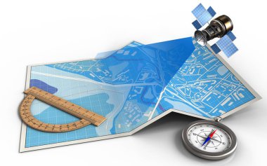 çizimi şehir haritası