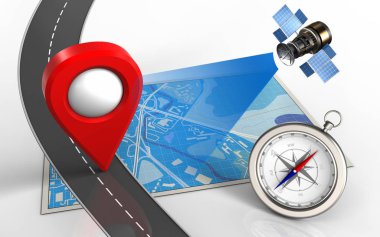 mavi harita gösterimi