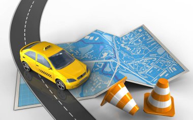 çizimi şehir haritası