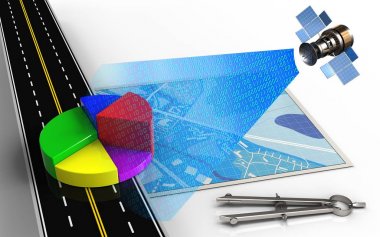 mavi harita gösterimi