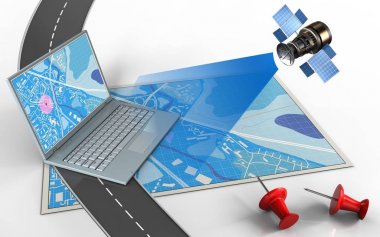 mavi harita gösterimi