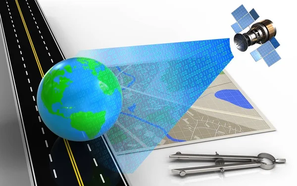 earth ile harita gösterimi