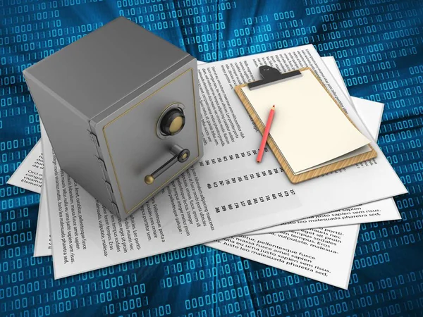 Kağıtları ve güvenli çizimi