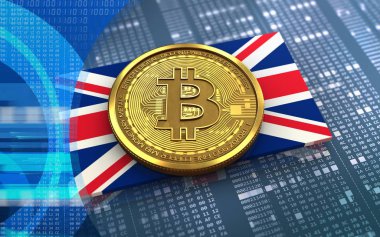 bitcoin arka plan üzerinde gösterimi