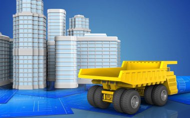 ağır kamyon çizimi