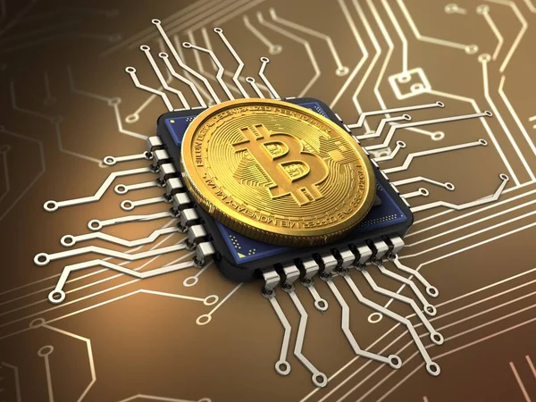 bitcoin arka plan üzerinde gösterimi