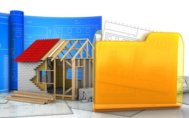 çerçeve ev çizimi