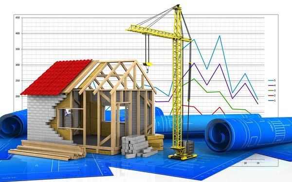 çerçeve ev çizimi