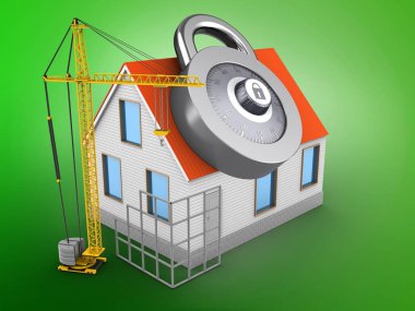  ev kırmızı çatı çizimi 