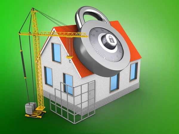  ev kırmızı çatı çizimi 