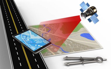 cep telefonu ile harita gösterimi