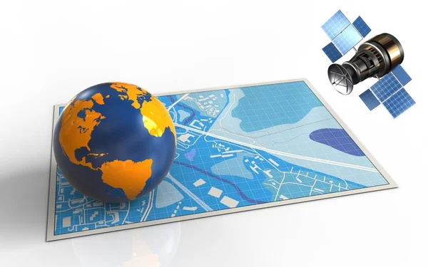 mavi harita gösterimi