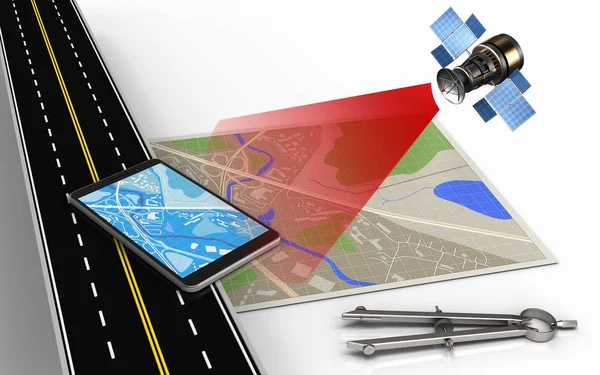 cep telefonu ile harita gösterimi