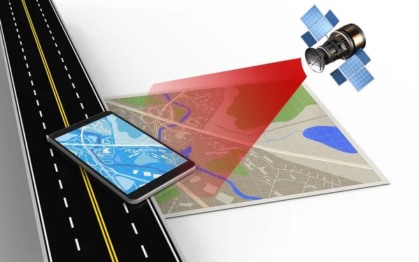 cep telefonu ile harita gösterimi