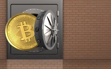 metal güvenli illüstrasyon 