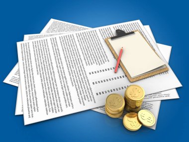 Kağıt arka plan üzerinde gösterimi 