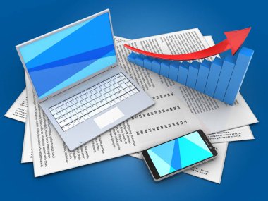 Kağıt arka plan üzerinde gösterimi 