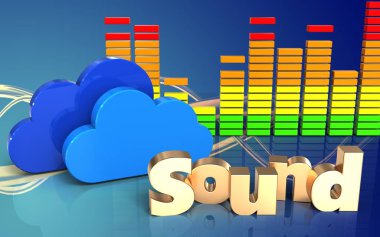 bulutlar üzerinde arka plan resmi