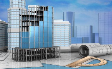  Modern yapı çerçeve