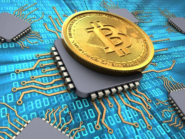  bitcoin arka plan üzerinde gösterimi