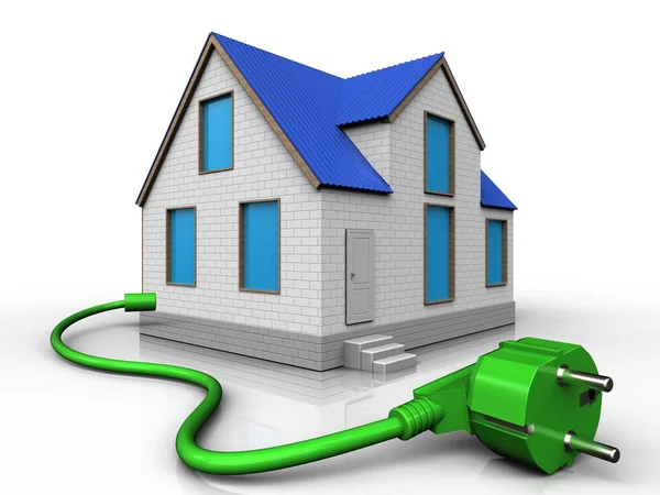 ev arka plan üzerinde gösterimi