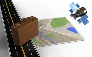 Bagaj ile harita gösterimi