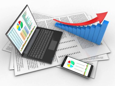 Kağıt arka plan üzerinde gösterimi 