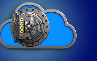 bulut üzerinde arka plan resmi