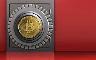 metal güvenli illüstrasyon