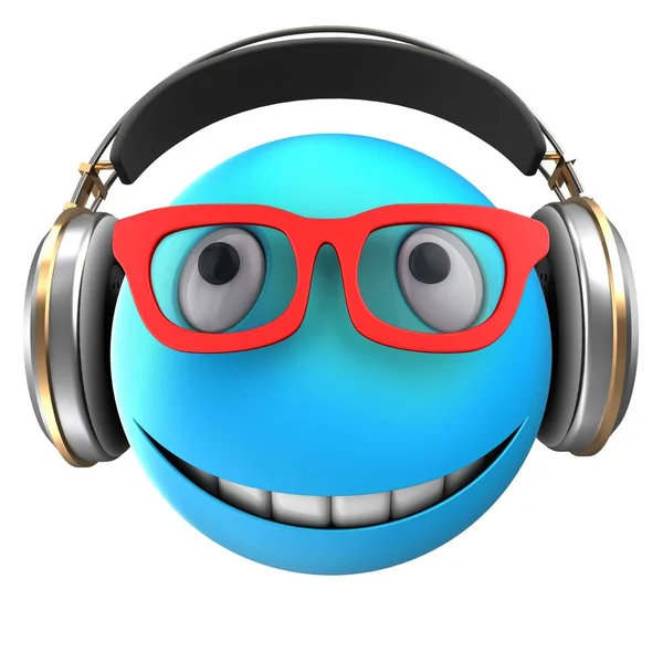 Illustration of emoticon smile — Stock Photo, Image