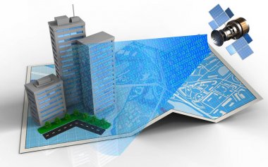  çizimi şehir haritası