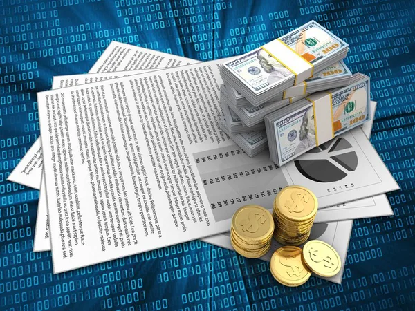 belgeleri arka plan üzerinde gösterimi 